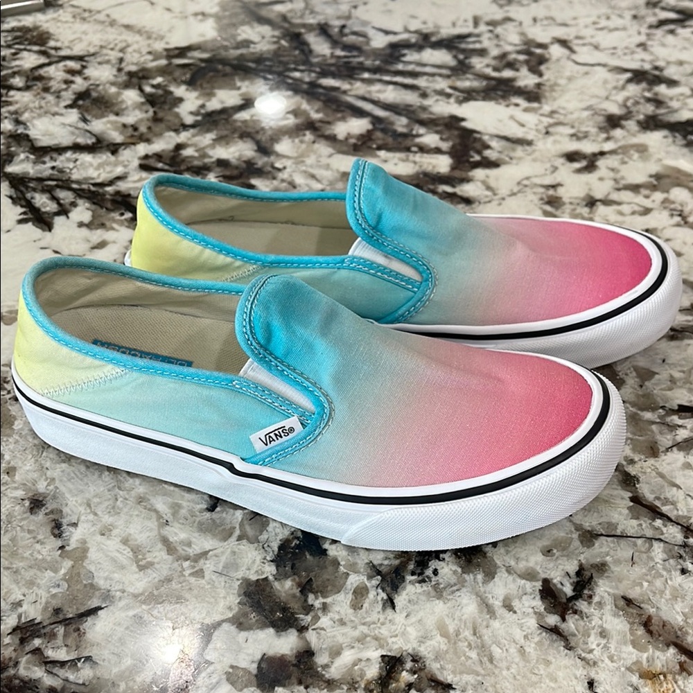 Vans Women's Pastel Gradient Slip-On Sneakers